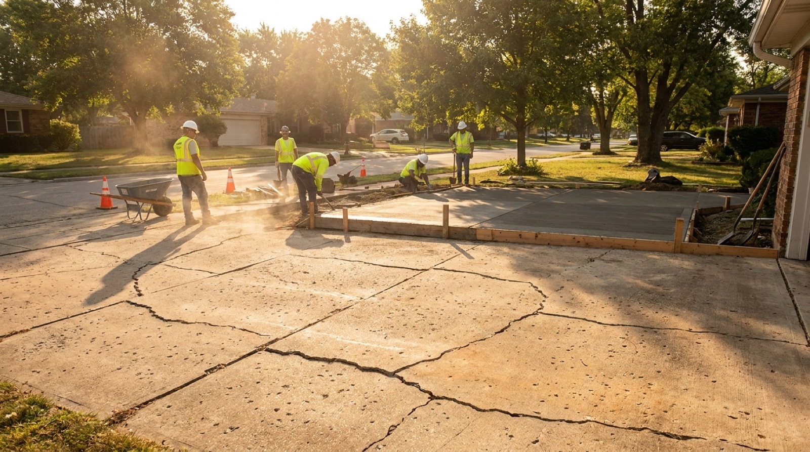 Concrete vs. Asphalt Driveway: Which Is Better for OH Homeowners?