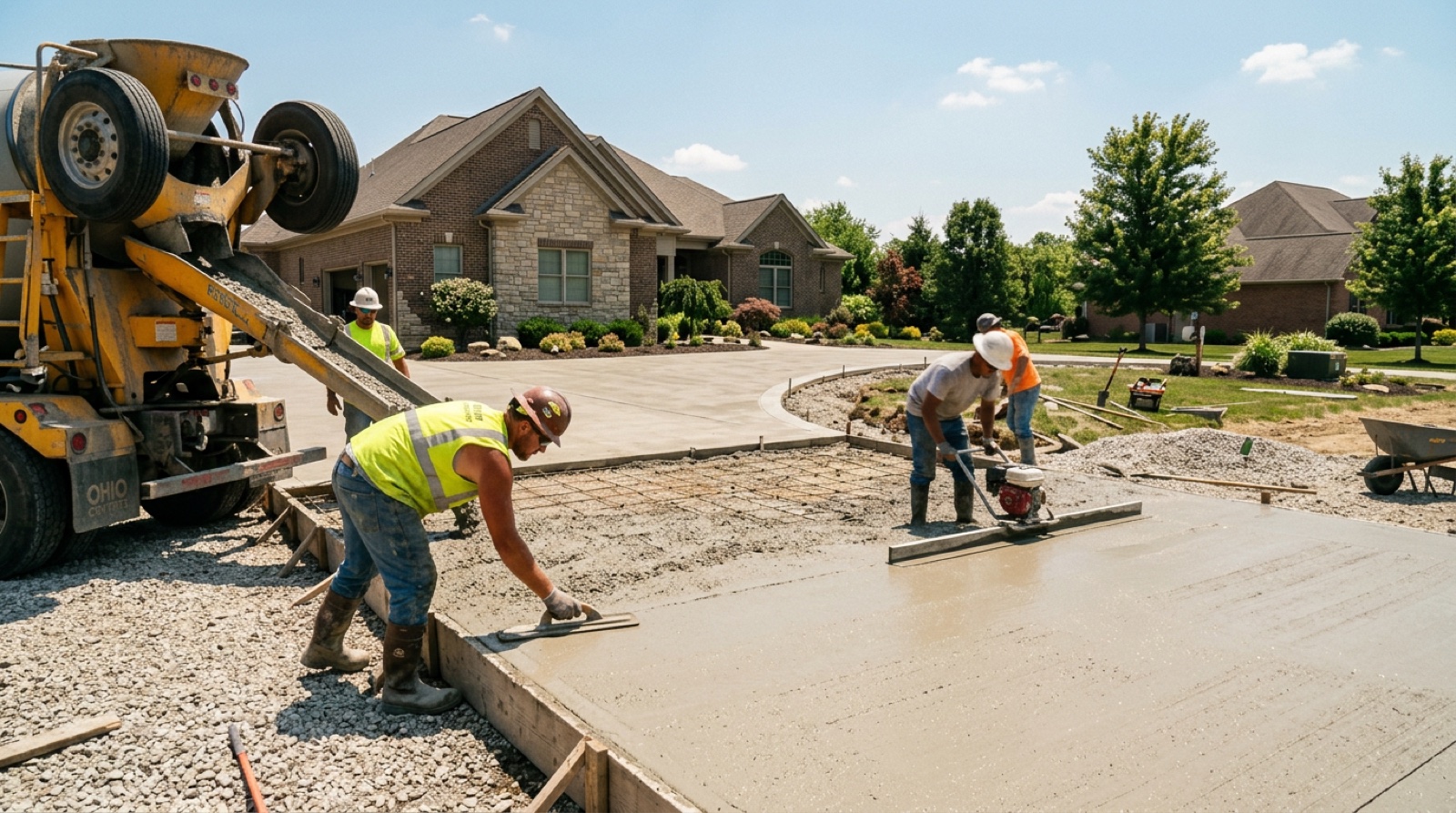Ohio's 100 Degree Stretch Is Hard on Concrete What Heat Does to Your Slab