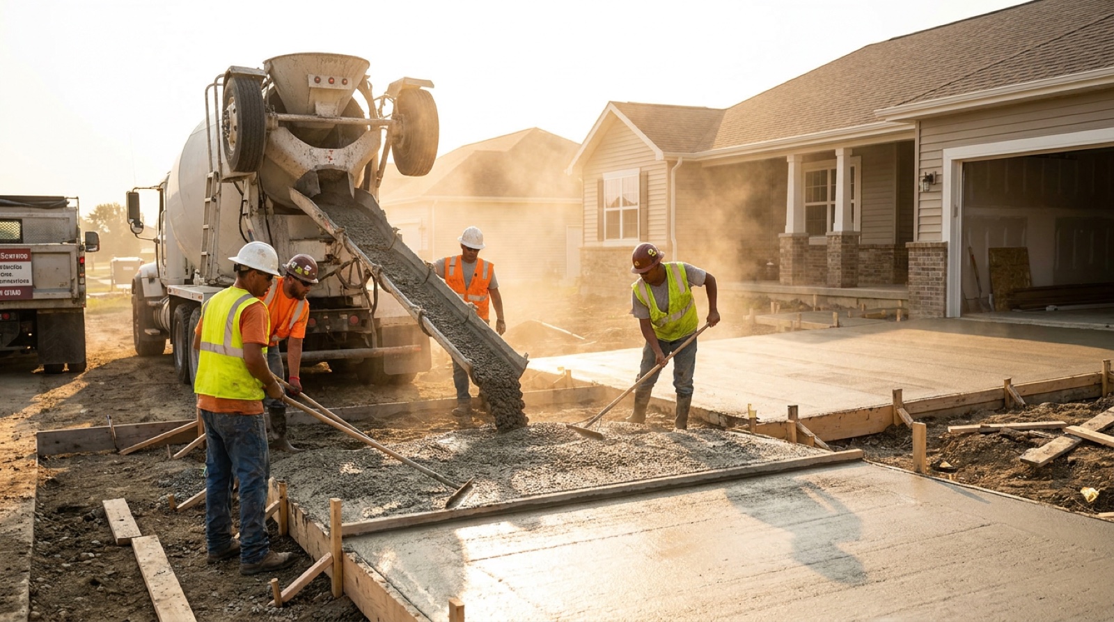 Pouring Concrete in a Dayton Heat Wave: What the Summer Heat Really Does to Your Slab